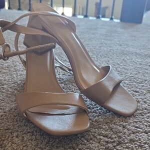 a new day Tan Strappy Heels